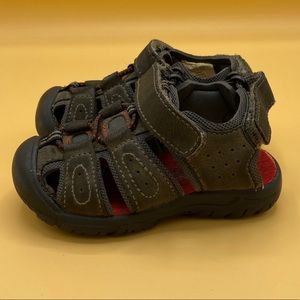 ☀️Circo Toddler Baby Brown Adjustable Sandals Sz 5